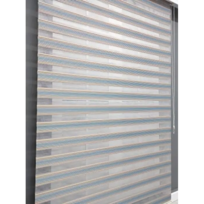 Mavi Bej Geçişli Zebra Stor (200x200)