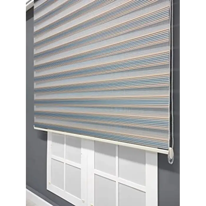 Mavi Bej Geçişli Zebra Stor (200x200)