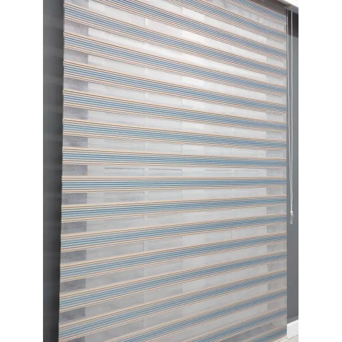 Mavi Bej Geçişli Zebra Stor (200x200)
