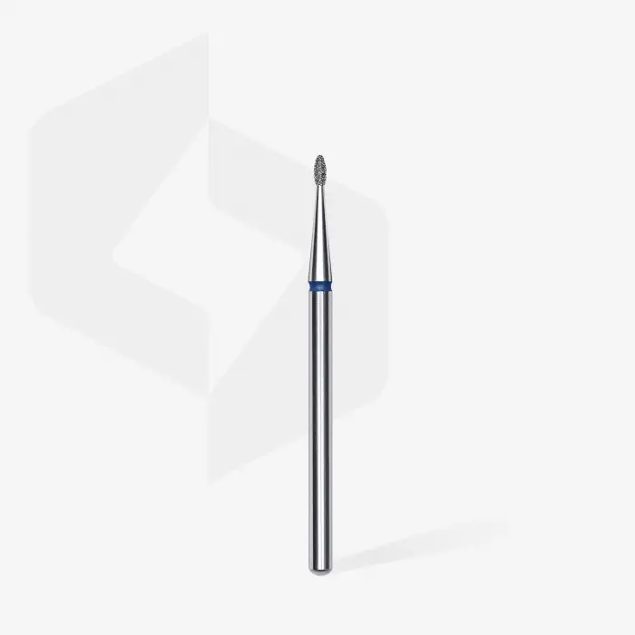 Mavi İnce Damla Elmas Manikür Freze Ucu 3 mm FA50B012-3