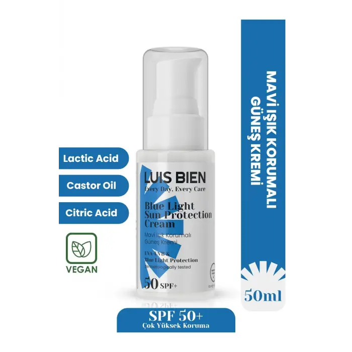 Mavi Işık Korumalı Güneş Kremi Spf 50+