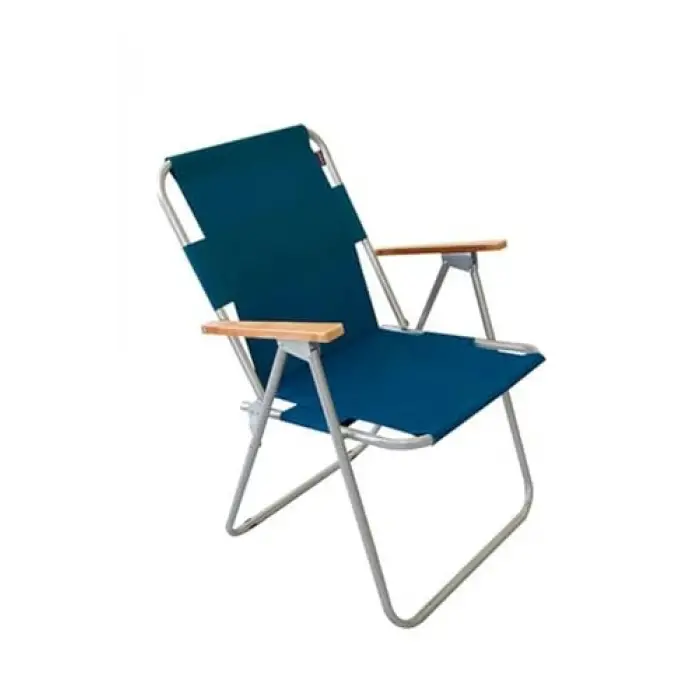 Mavi Katlanır Bahçe ve Balkon Sandalyesi