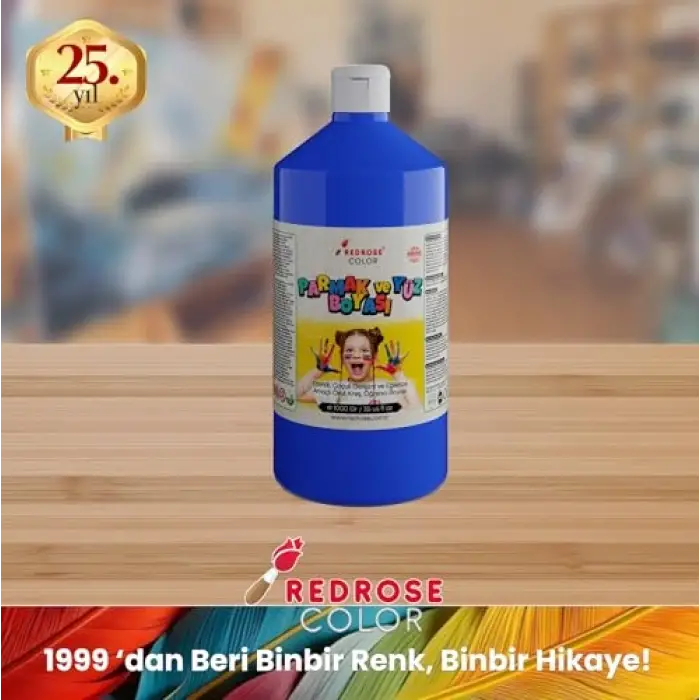 Mavi Parmak Boyası 1000 gr