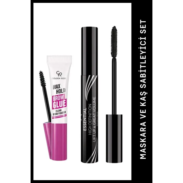 Max Hold Brow Glue - Şeffaf Kaş Sabitleyici 2li Set