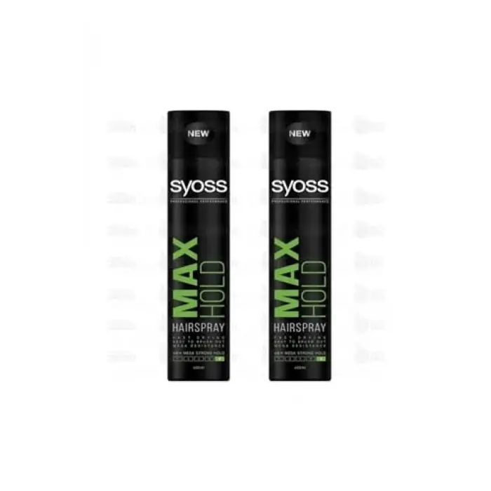 Max Hold Ultra Güçlü Saç Spreyi 400 ml, 2 Adet