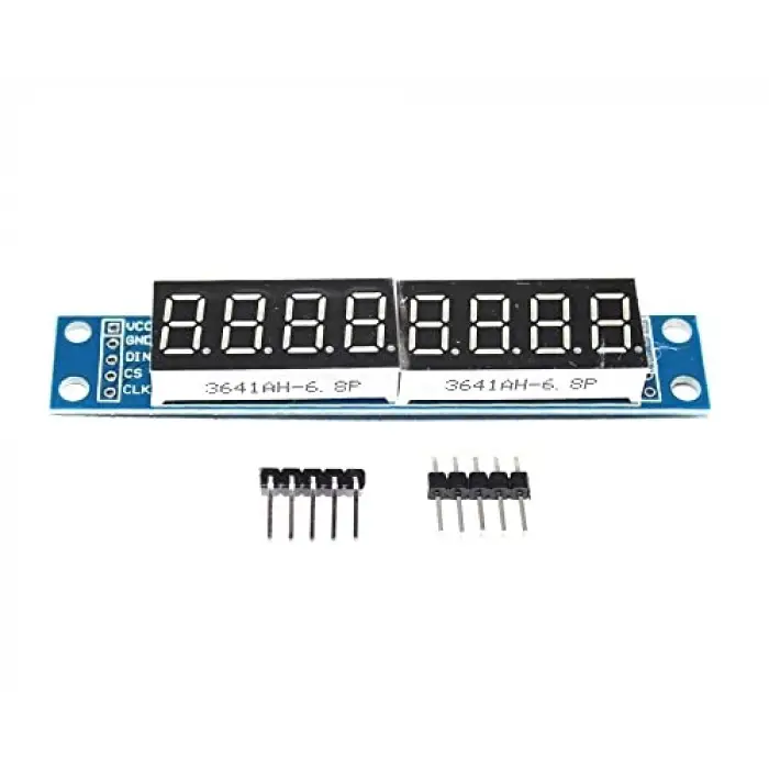 MAX7219 8 Hane Seri 7 Segment Ekran Ekran, 8 Digit Dijital Seri