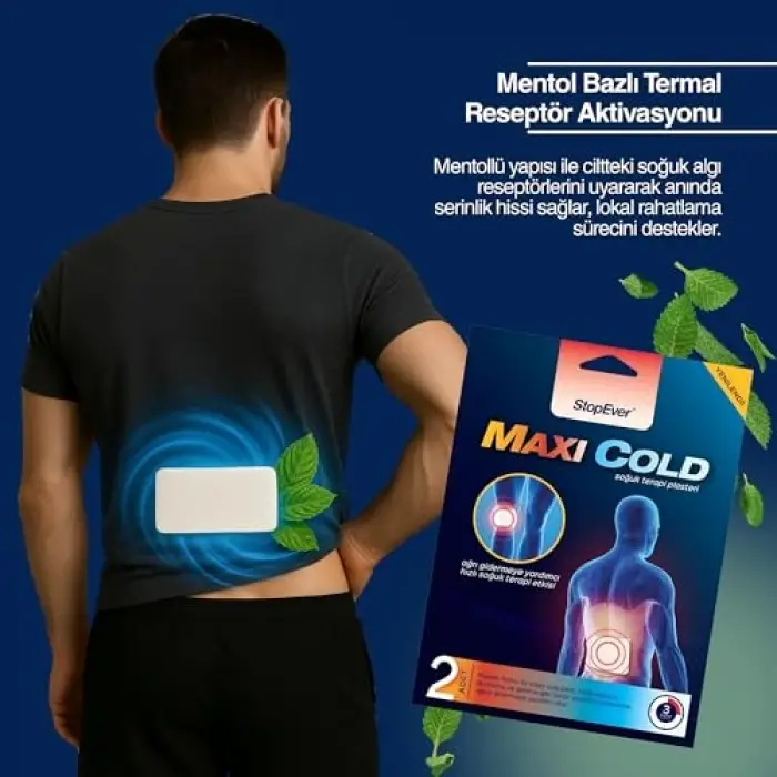 Maxi Cold Soğuk Terapi Plasteri (6 x 2 Adet)