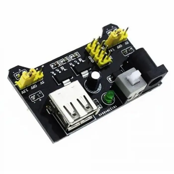 MB-102 Breadboard Güç Kaynağı Modülü, 3.3V ve 5V