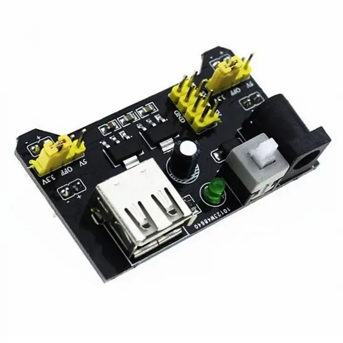 MB-102 Breadboard Güç Kaynağı Modülü, 3.3V ve 5V