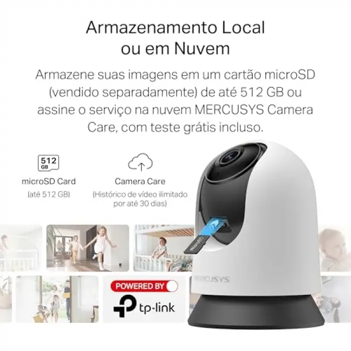 MC210 2K 3MP Wi-Fi Akıllı 360 Yönlü Ses microSD Bulut Depolama SmartThings Alexa Google Assistant Uyumlu Güvenlik Kamerası Görüş Gece Görüşü Hareket Kişi Algılama Çift