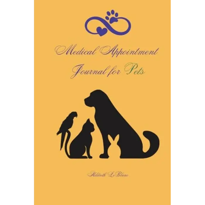 Medical Appointment Journal for Pets