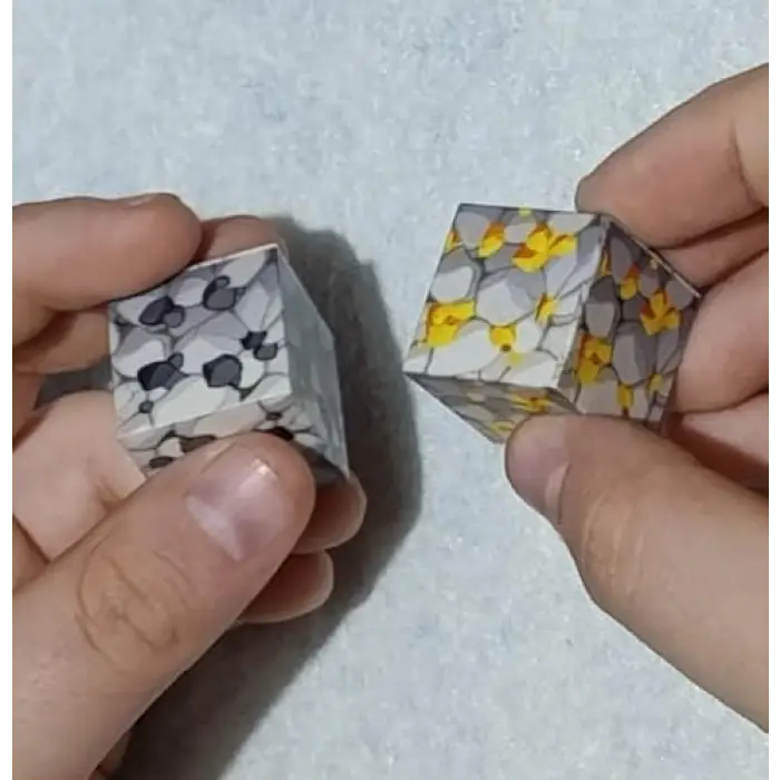 Megacraft 9 Parça Altın Kömür Blok