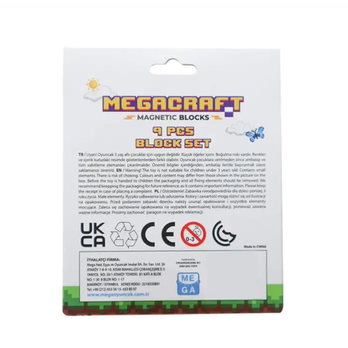 Megacraft 9 Parça Buzul Blok