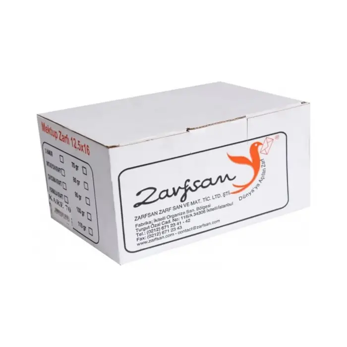 Mektup Zarfı 1.hamur 70gr 500lü
