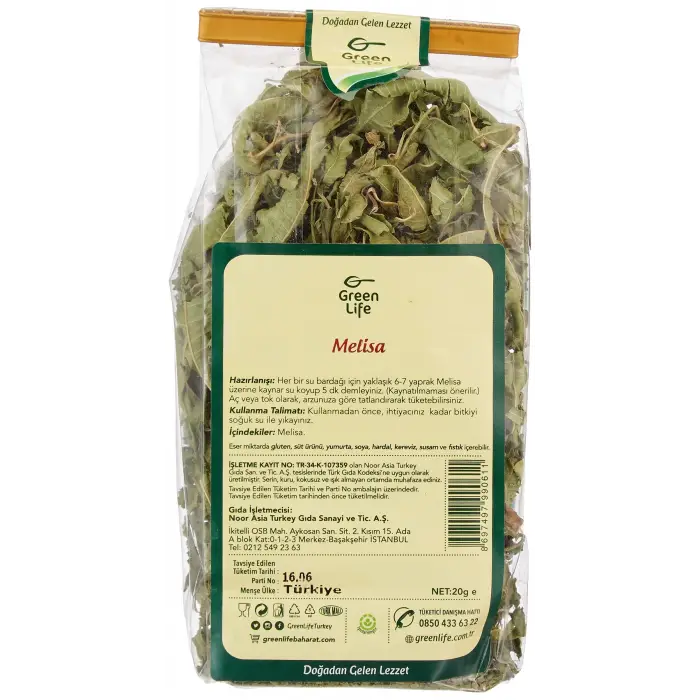 Melissa Bitki Çayı Poşet 20 g.