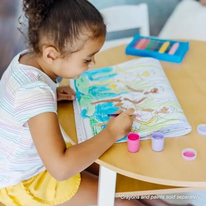 Melissa & Doug - Dev Boyama Kitabı, Pembe (14225)