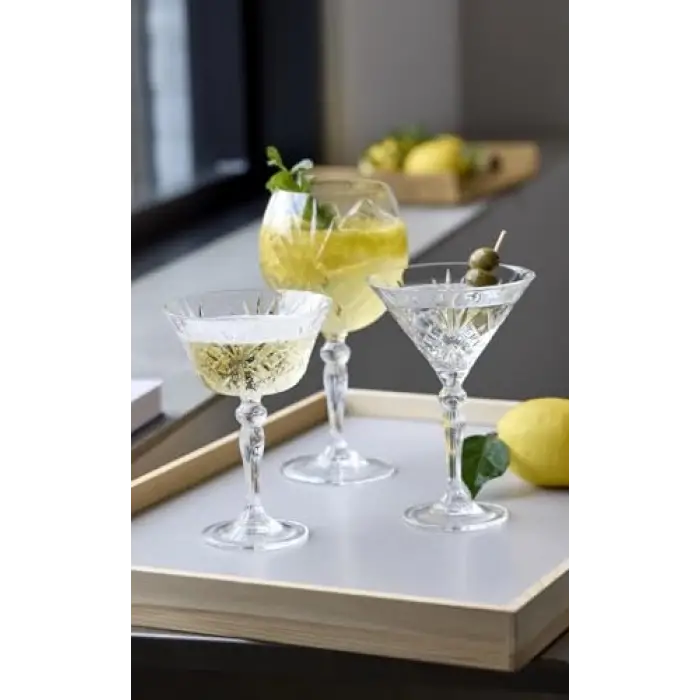 Melodia Kristal Cin Tonik Bardağı 4 Adet 65 Cl