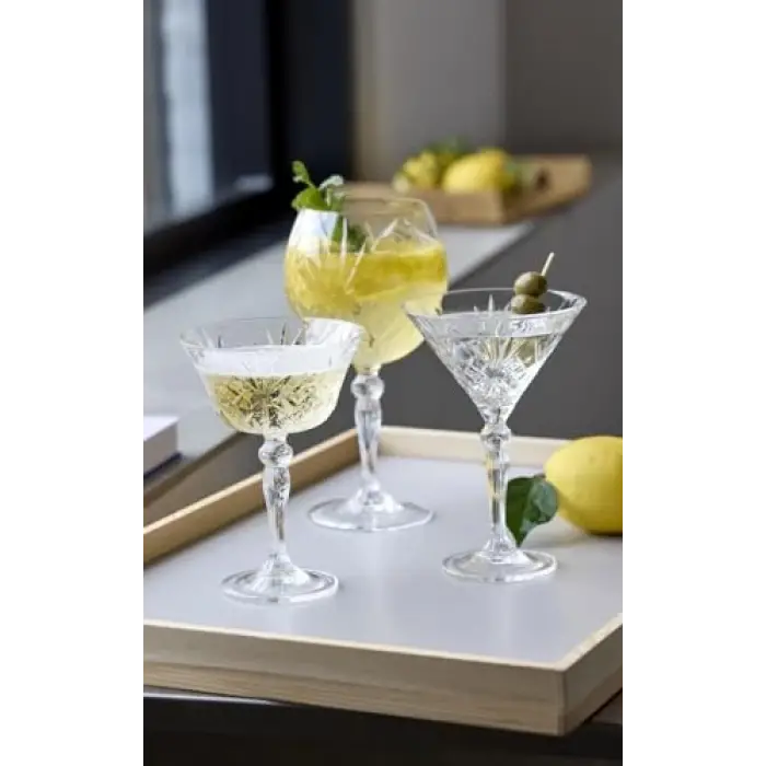 Melodia Kristal Kokteyl Bardağı 4 Adet 21 Cl