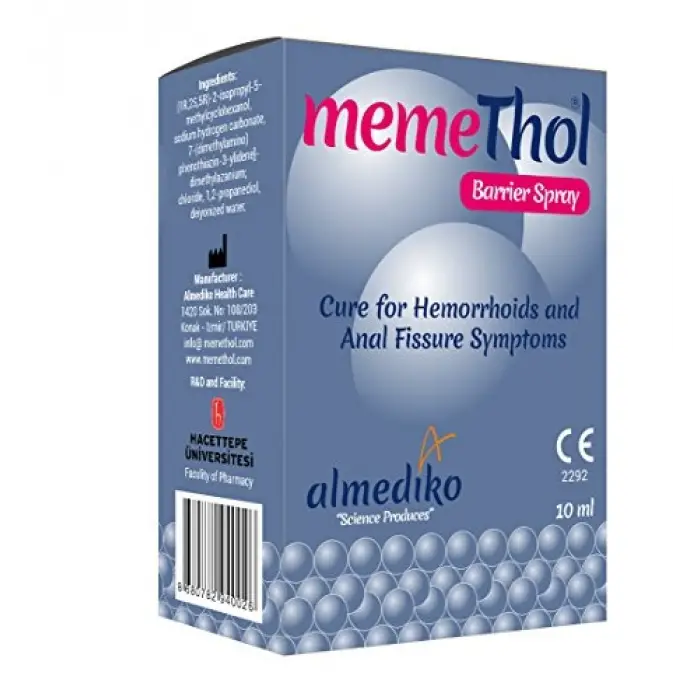 Memethol Bariyer Sprey 10 Ml