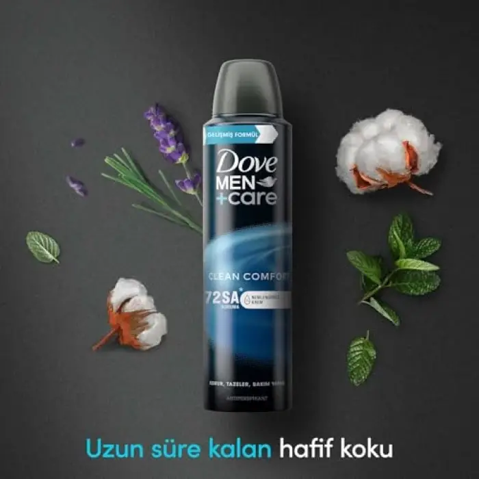 Men Care Clean Comfort Sprey Deodorant 150 Ml