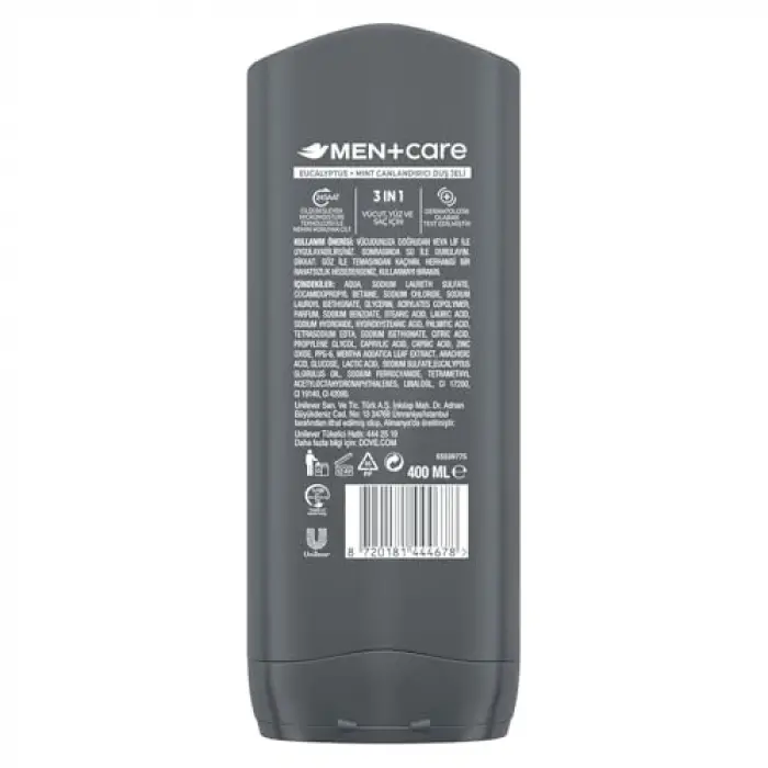 Men Care Eucalyptus Mint Duş Jeli 400 Mililitre