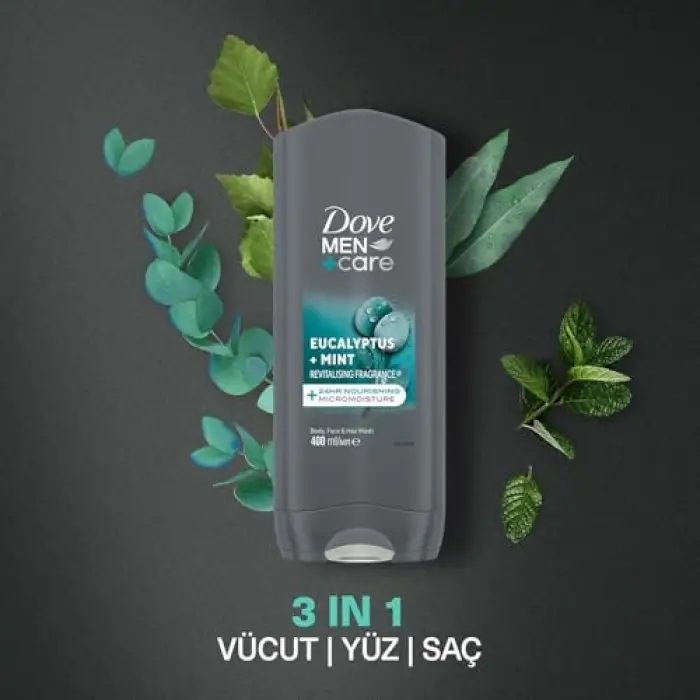 Men Care Eucalyptus Mint Duş Jeli 400 Mililitre