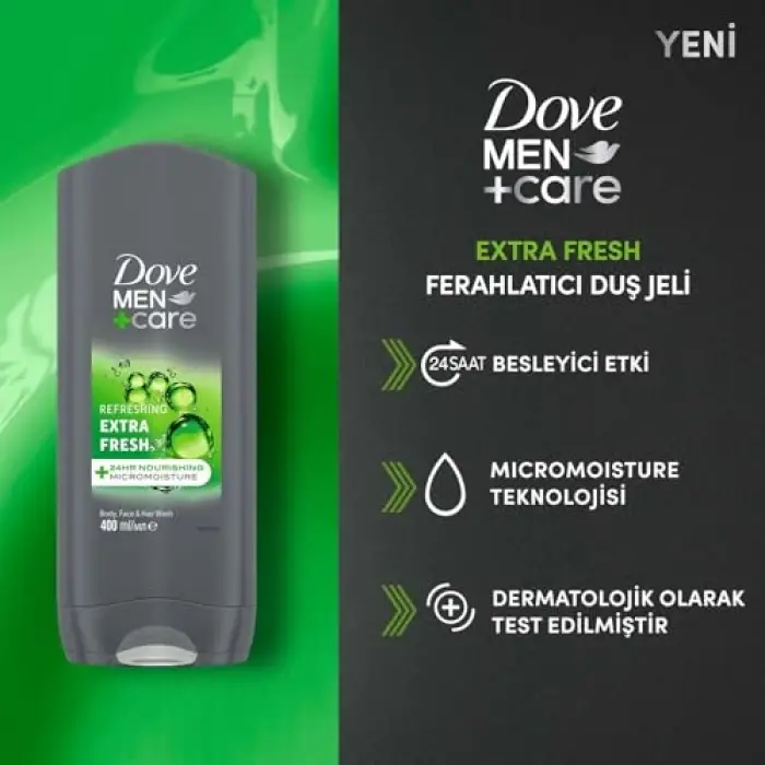 Men Care Extra Fresh Duş Jeli 400 Mililitre