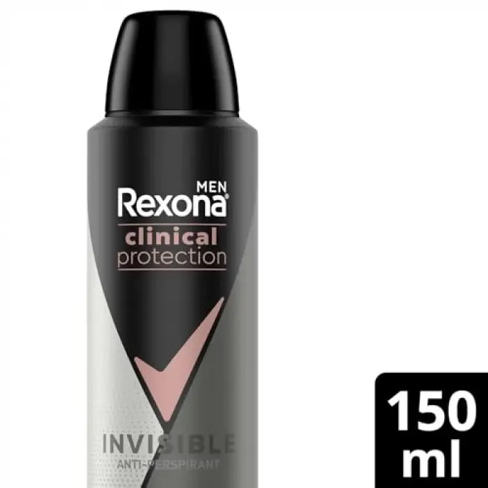 Men Clinical Protection Invisible Sprey Deodorant 150 Ml