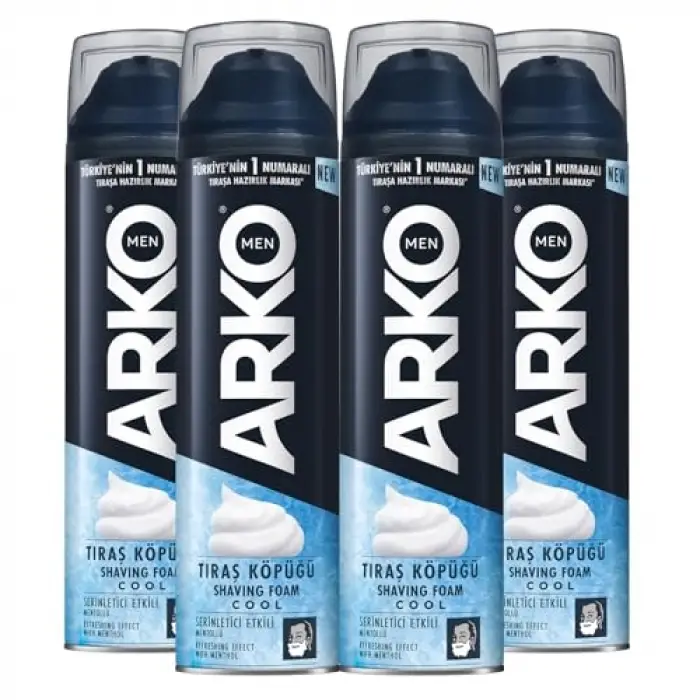 Men Cool Tıraş Köpüğü 4x200 Ml