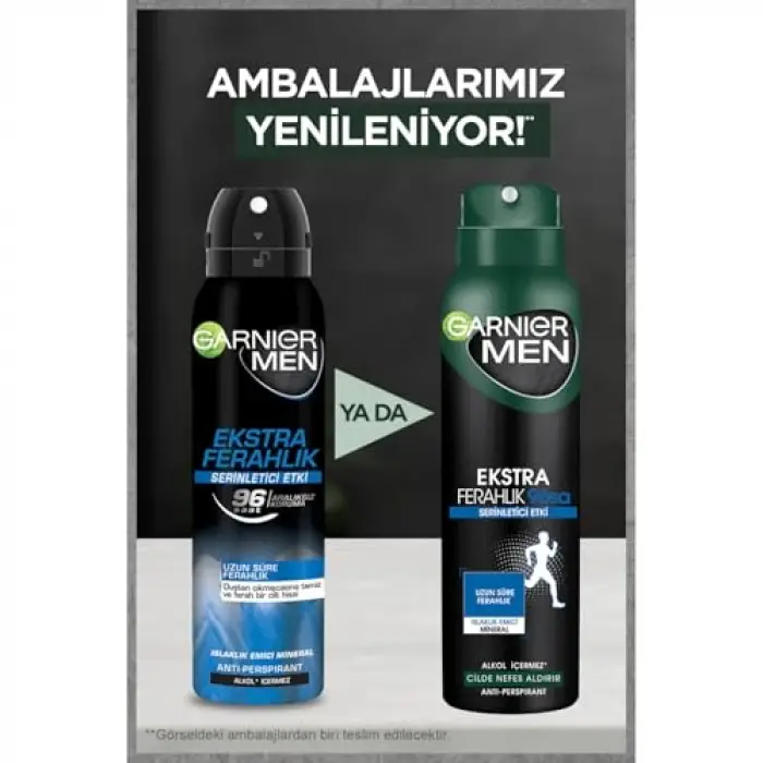 Men Ekstra Ferahlık Sprey Deodorant