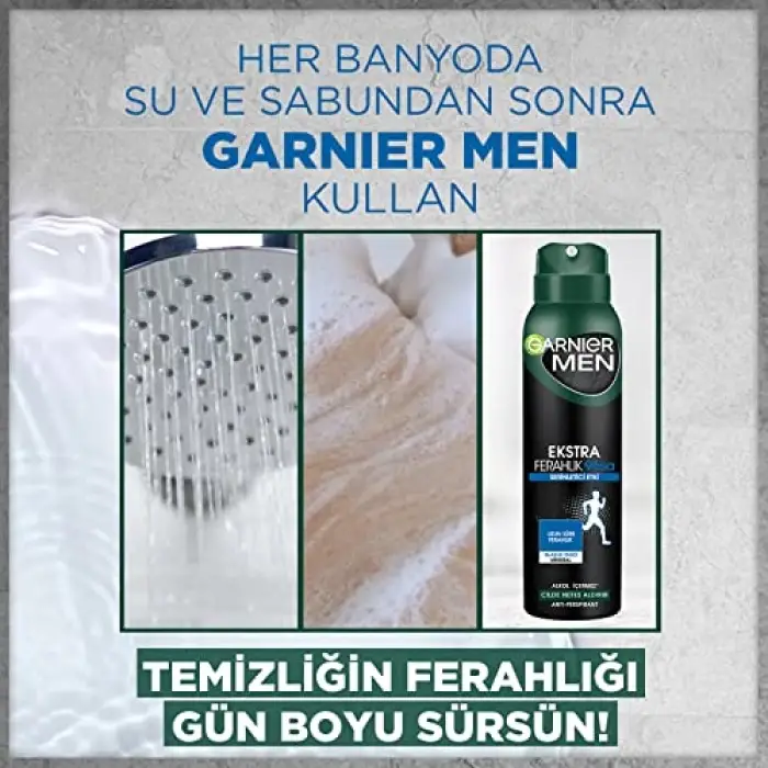 Men Ekstra Ferahlık Sprey Deodorant