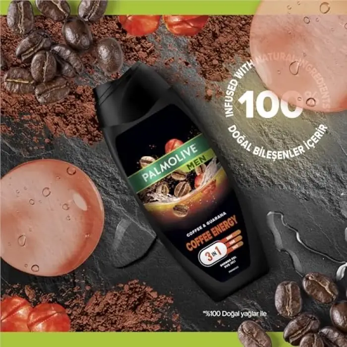 Men Erkek Duş Jeli 500 ML Coffee