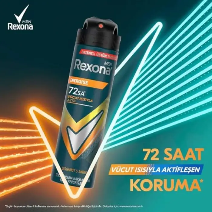 Men Erkek Energise Aeresol Deodorant 150 ml