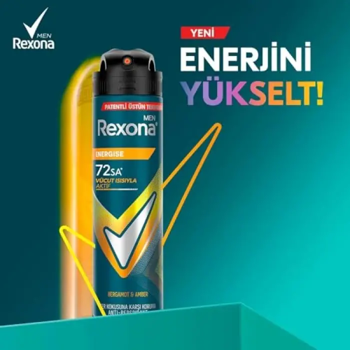 Men Erkek Energise Aeresol Deodorant 150 ml
