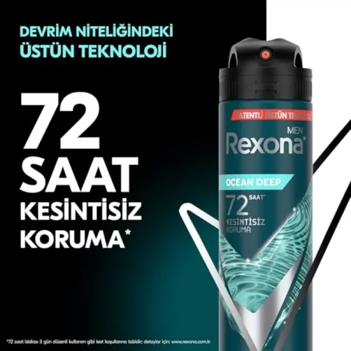 Men Erkek Sprey Deodorant Invisible Ocean Deep 150 ml
