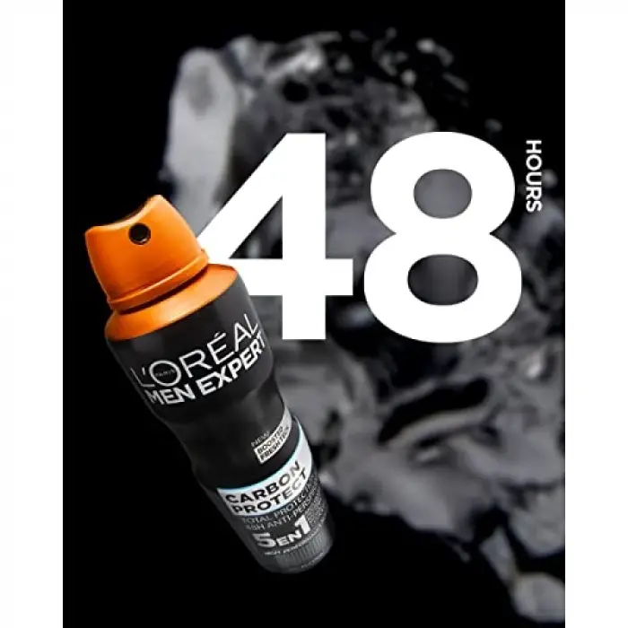Men Expert Carbon Protect Anti Perspirant Sprey Deodorant 150 ml