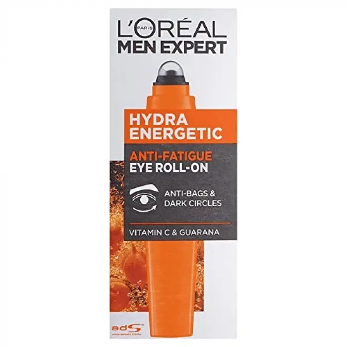Men Expert Hydra Energetic Eye Roll-On, C Vitamini ile, 10 ml