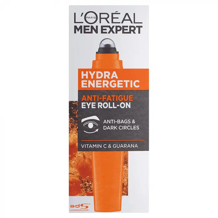Men Expert Hydra Energetic Eye Roll-On, C Vitamini ile, 10 ml