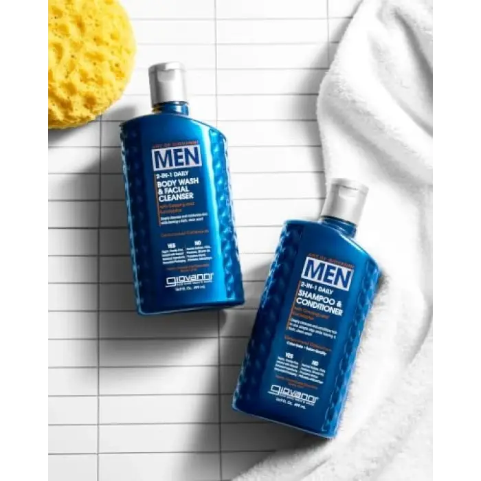 Men Günlük Yüz Temizleme ve Duş Jeli 499ML
