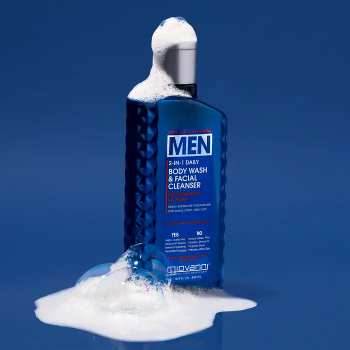Men Günlük Yüz Temizleme ve Duş Jeli 499ML