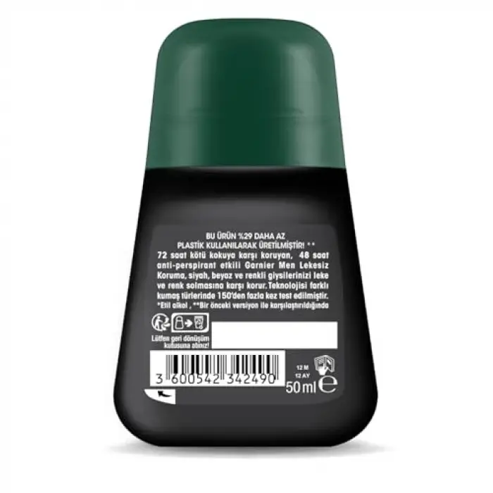 Men Lekesiz Koruma Roll-On Deodorant