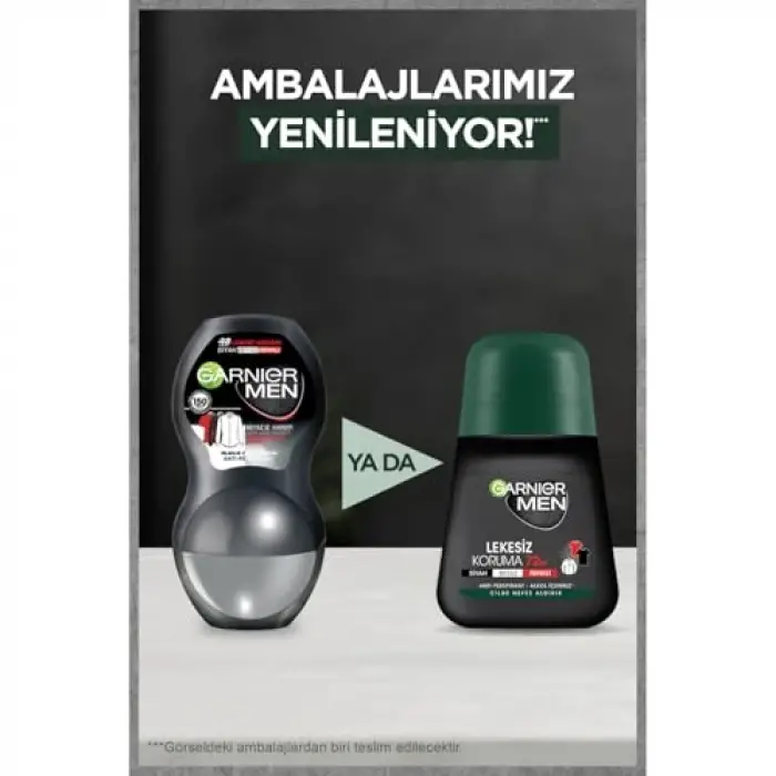 Men Lekesiz Koruma Roll-On Deodorant