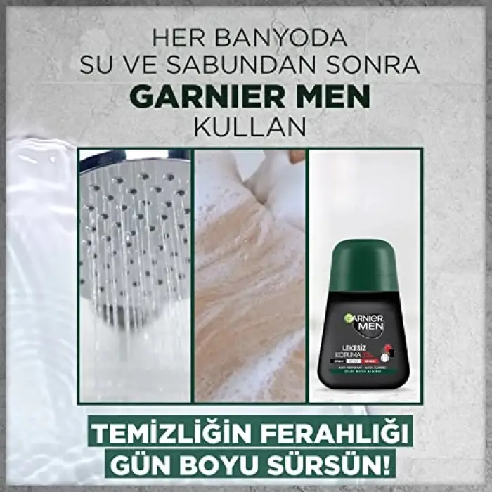 Men Lekesiz Koruma Roll-On Deodorant