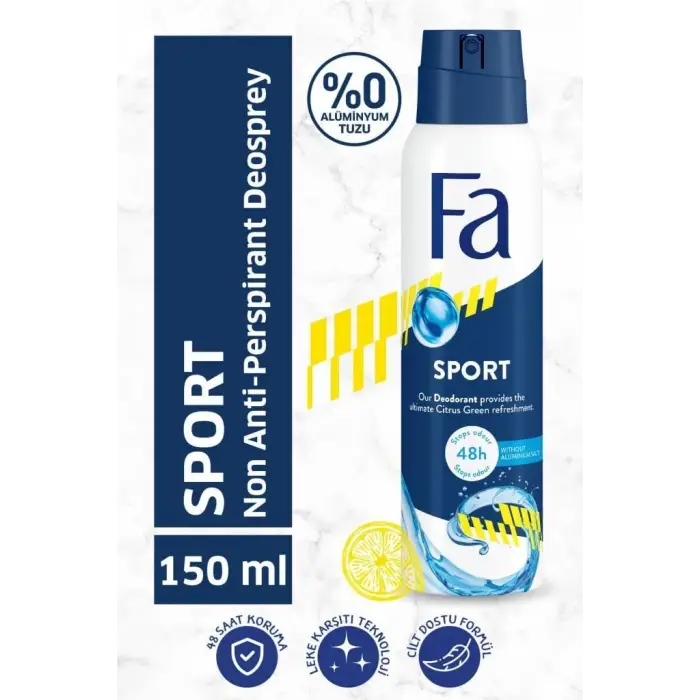 Men Sport 150 ml Turunçgil Aromalı Erkek Deosprey