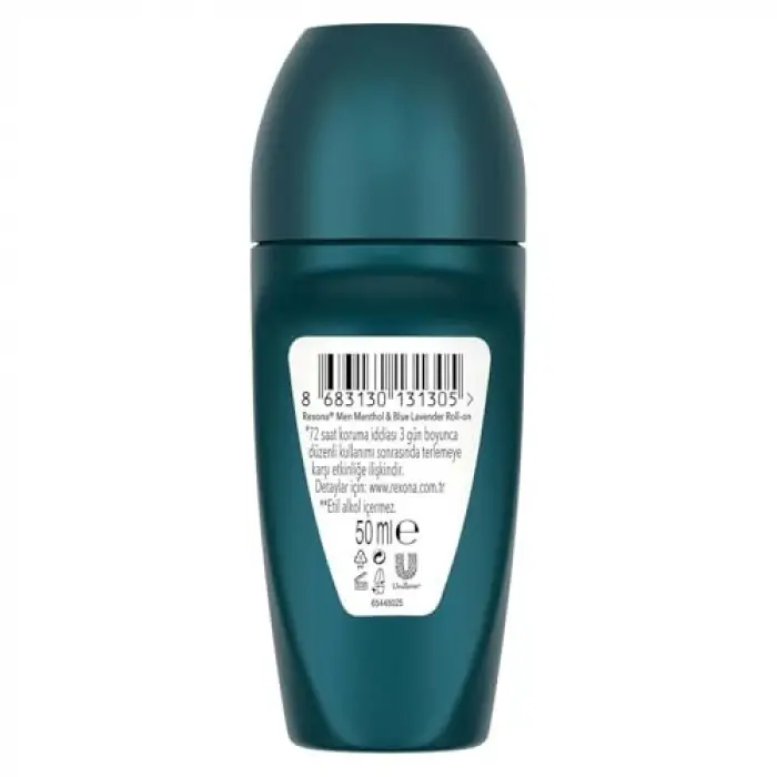 Men Thermocool Erkek Roll-On Deodorant Menthol & Blue Lavender 50 Ml