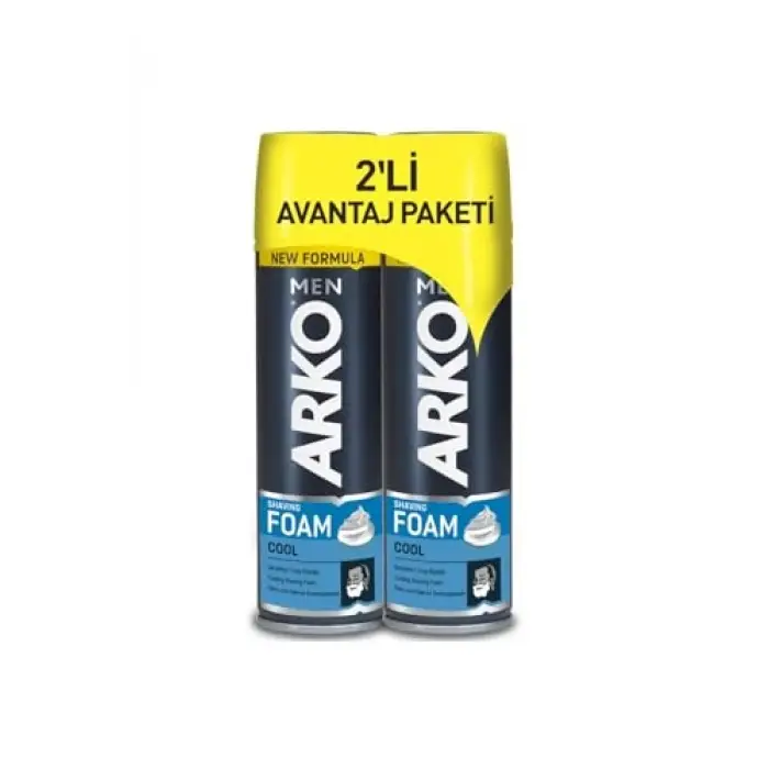 Men Tıraş Köpüğü 200 Ml Cool X 2 Adet