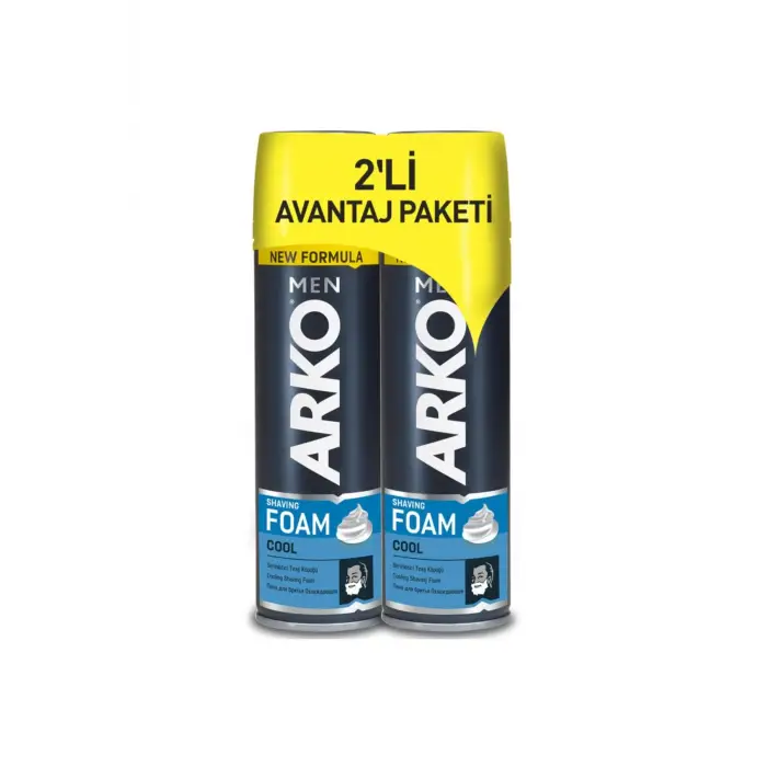 Men Tıraş Köpüğü 200 Ml Cool X 2 Adet