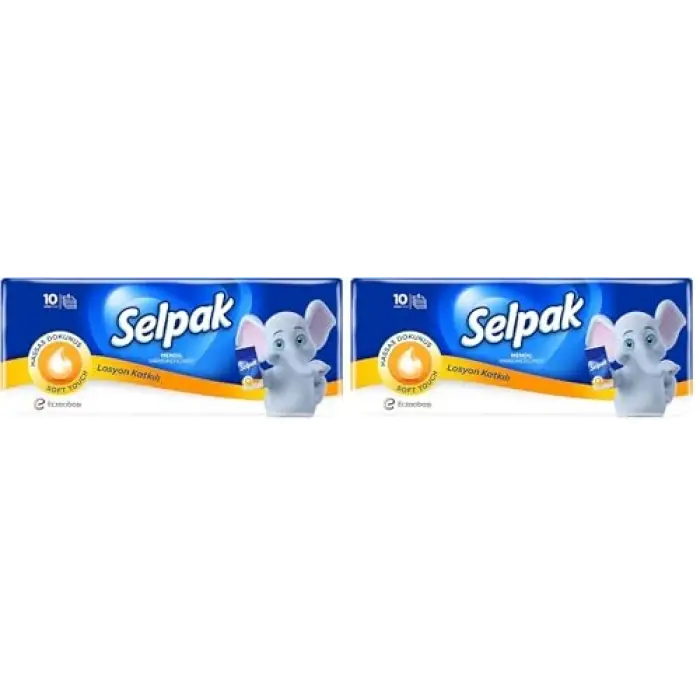 Mendil Losyonlu, 10lu Paket 2li paket