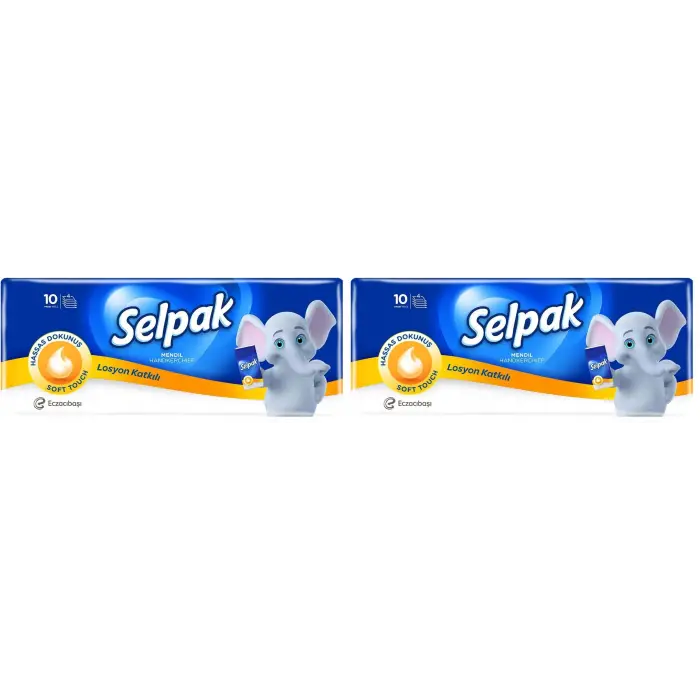 Mendil Losyonlu, 10lu Paket 2li paket