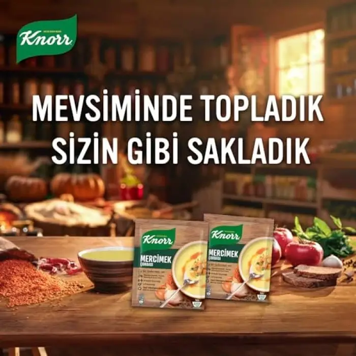 Mercimek çorbası, 76 g